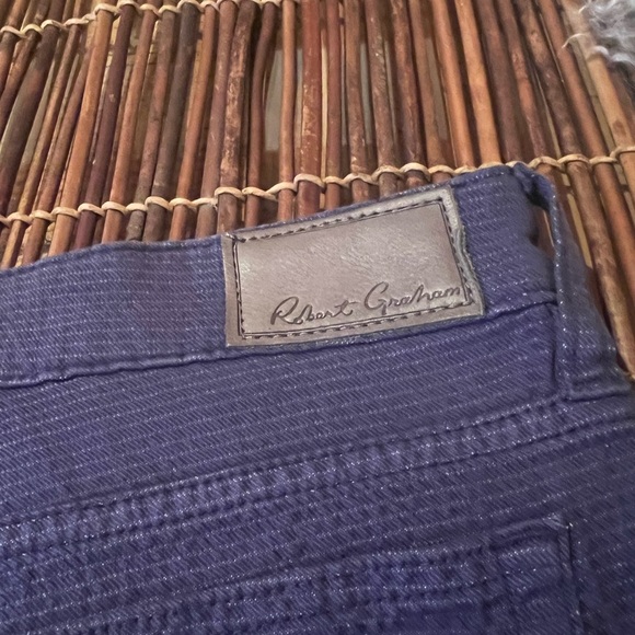 Robert Graham Grant Seersucker Slim Pant Sz 36 - Picture 9 of 13